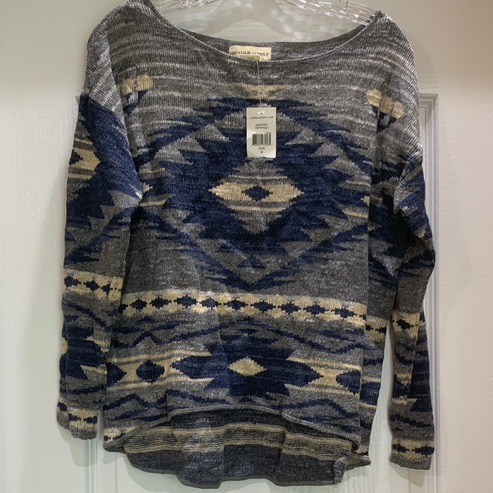 Denim Supply Ralph Lauren sweater
NWT size Medium